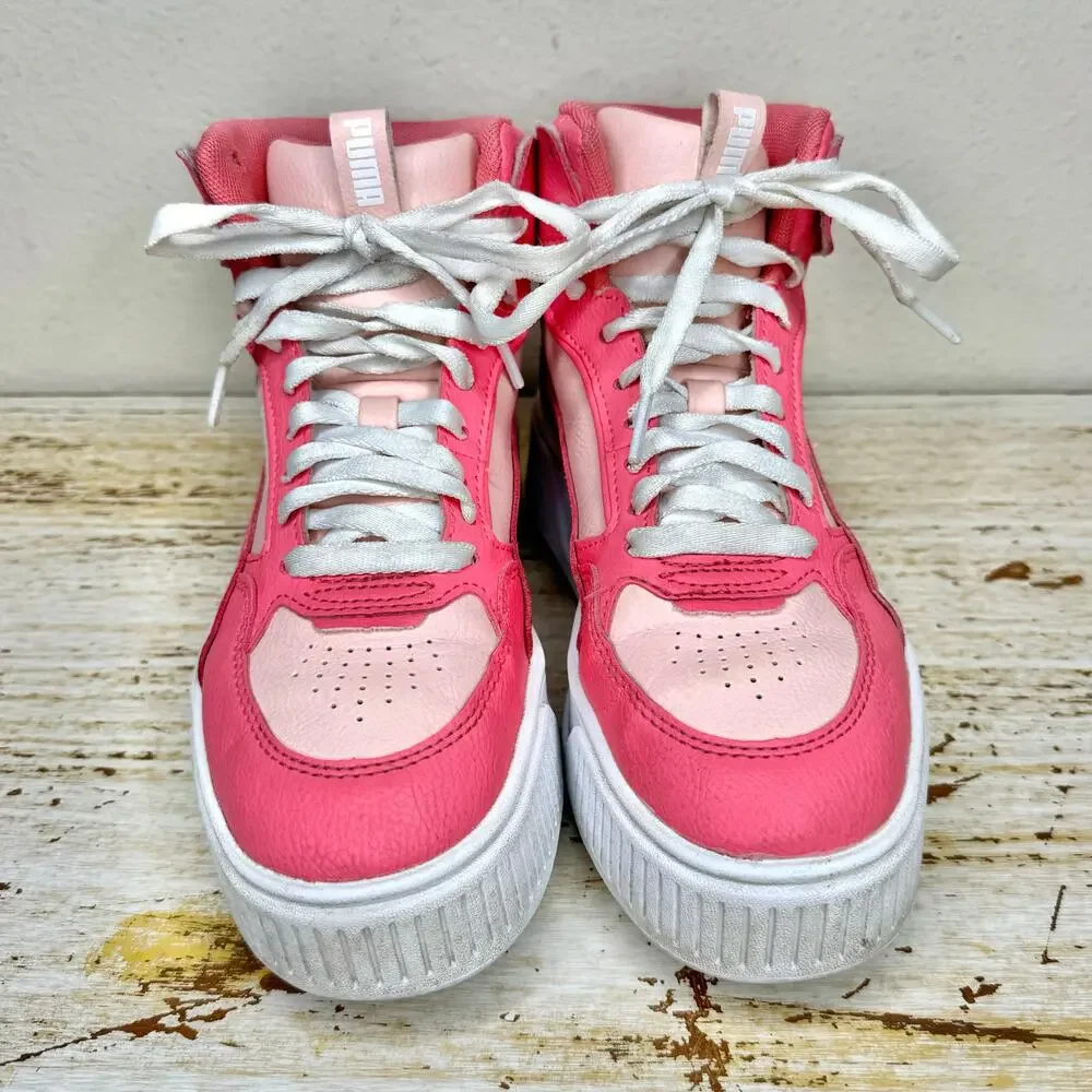 PUMA Karmen Rebelle Mid Lace Up Sneaker Youth 4